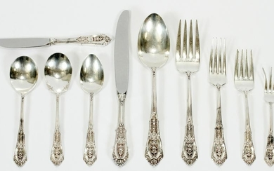 WALLACE STERLING, FLATWARE SERVICE FOR 8