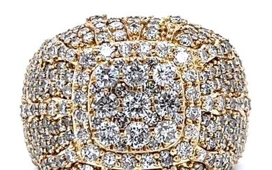 10K Yellow Gold 7.50 Ct. Diamond Ring