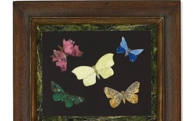 Richard Blow, Untitled (Five butterflies)