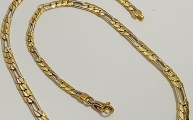 18 kt. Bicolour, Gold, White gold, Yellow gold - Necklace