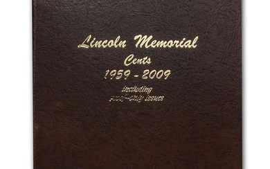 1959-2009 P,D,S Lincoln Memorial Cent Set
