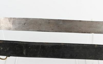 19th CENT. GERMAN STYLE SHORT SWORD w/ SCABBARD