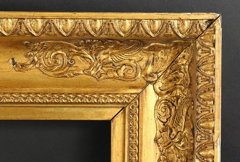 19th Century Continental Composition Frame, 29.5" x 23"