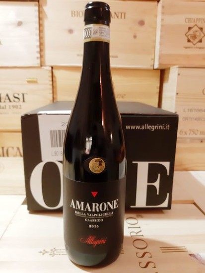 2015 Allegrini Classico - Amarone della Valpolicella - 6 Bottles (0.75L)