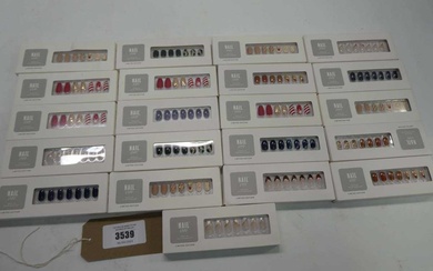 21 packs of Nail On Limited Edition press on salon...