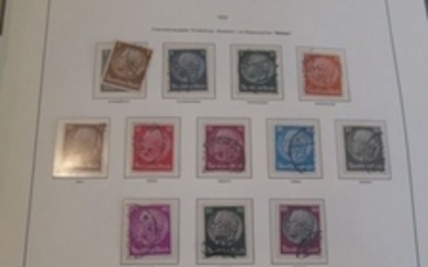 Germany 1933/1969 - Advanced stamp collection including block