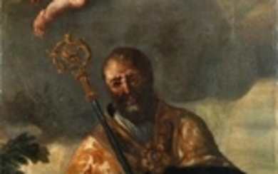 ARTISTA DEL XVII SECOLO St. Augustine. .