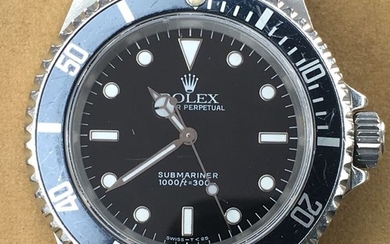 Rolex - Submariner (No Date), Black Dial - 14060 - Unisex - 1990-1999