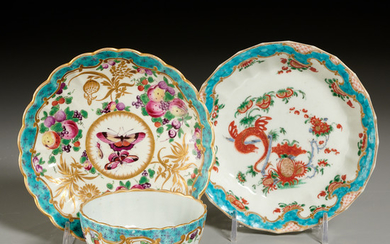 (3) Worcester Porcelain Table Articles