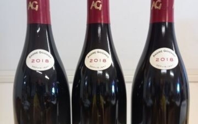 3 bouteilles de Savigny Les Beaune 2018 Grand... - Lot 39 - Enchères Maisons-Laffitte