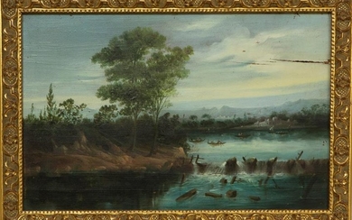 Painting of Burst Dam