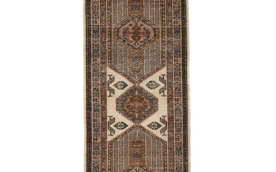 37X10 Geometric Tribal Semi Antique Farmhouse Oriental Runner Rug Carpet 4X10