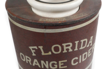 1890s FLORIDA ORANGE CIDER Dispenser