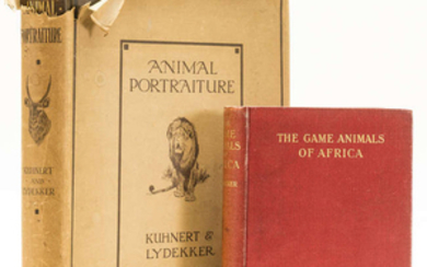 Africa.- Lydekker (Richard) & Wilhelm Kuhnert, Animal Portraiture, first edition, 1912; The Game Animals of Africa, first edition, 1908 (2)