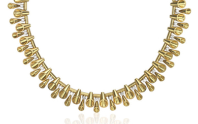 ALETTO BROTHERS GOLD AND DIAMOND NECKLACE