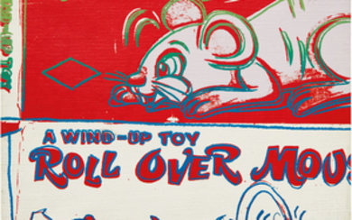 Andy Warhol, Rollover Mouse from the series Toy Paintings