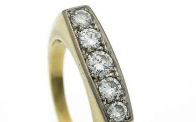 Brillant Ring GG / WG 585