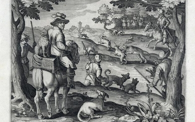 Collaert, Caccia alla lepre, 1596