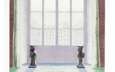 DAVID HOCKNEY (B. 1937), Two Vases in the Louvre