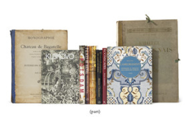 A LARGE GROUP OF BOOKS RELATING TO THE DECORATIVE ARTS, 19TH/20TH CENTURY