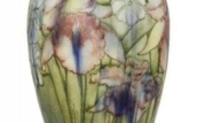 Moorcroft, an 'Orchid' pattern ceramic vase c.1942,...