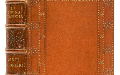 Nonesuch.- Dante Alighieri. La Divina Commedia , limited edition, bound in russet morocco, gilt, by Frank Garrett of Birmingham, Nonesuch Press, 1928.