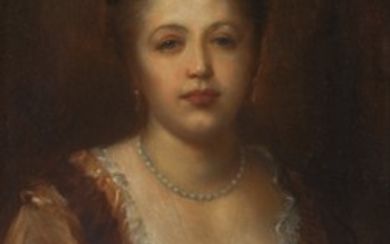 PORTRAIT OF MISS HANNAH ROTHSCHILD, George Frederic Watts, O.M., R.A.