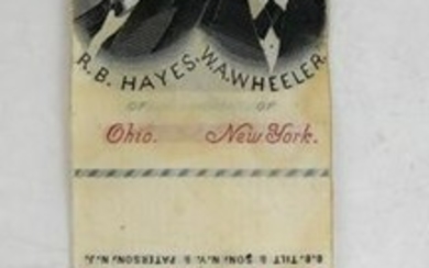 R.B. Hayes & W.A. Wheeler Uncut 1876 Stevengraphs