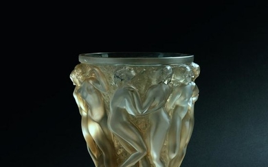 Rene Lalique, 'Bacchantes' vase, 1927