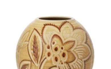 Royal Doulton, a glazed stoneware vase designed...