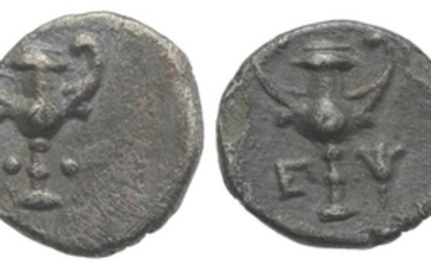 Southern Apulia, Tarentum, c. 280-228 BC. AR Obol (8mm, 0.42g,...