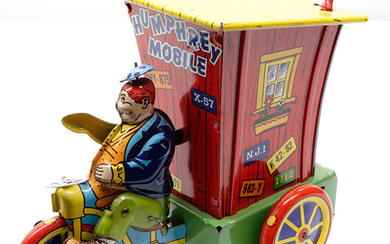 Wyandotte Humphrey Mobile Tin Wind-Up Toy
