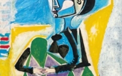 Pablo Picasso (1881-1973), Femme accroupie (Jacqueline)