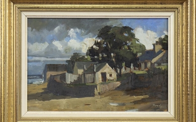 DRUMMOND, WIGTONSHIRE, AN OIL BY ERNEST