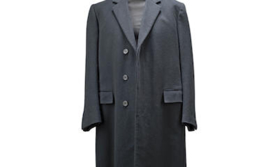 Hugh Grant: A blue overcoat worn for his role as Daniel Cleaver in Bridget Jones' Diary