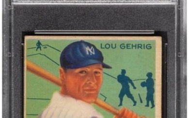 56839: 1934 Goudey Lou Gehrig #61 PSA EX 5. This is th