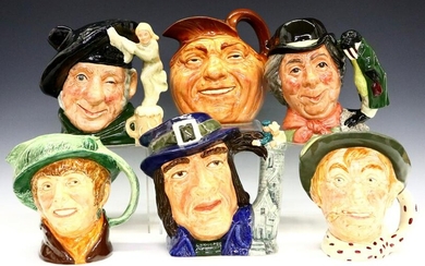 6 Royal Doulton Character Mugs