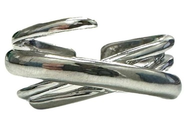925 Silver Adjustable Twist Ring