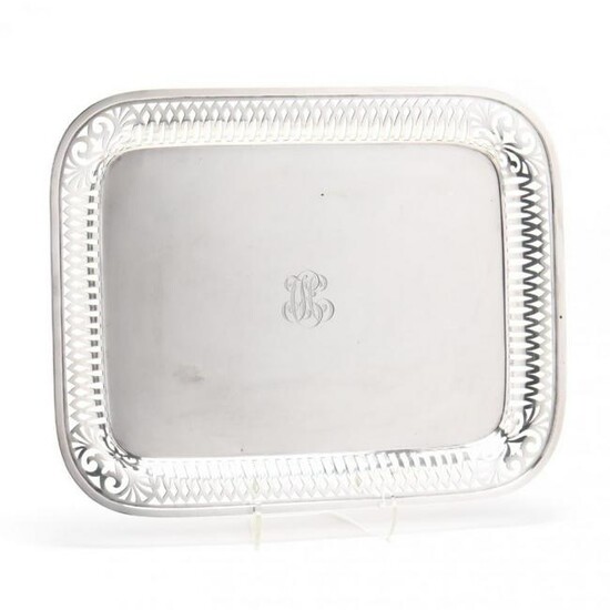 A 925 Sterling Silver Tea Tray