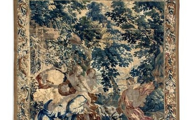 A Beauvais Silk and Wool Tapestry Depicting The Story