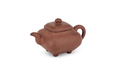 A Chinese yixing teapot