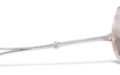 A DANISH STERLING SILVER LADLE, designed by Christian