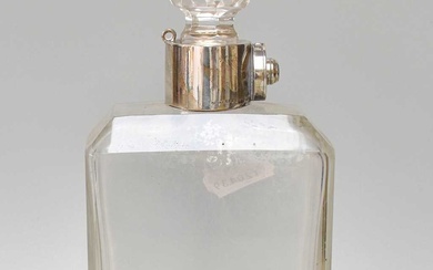 A George V Silver-Mounted Glass Decanter, by John Grinsell and...