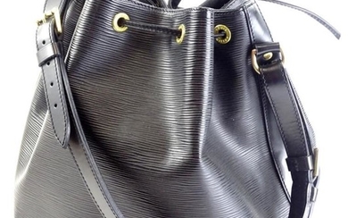 A Louis Vuitton Epi Leather Noe handbag, in black,...