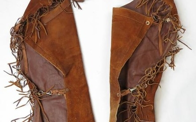 A PAIR OF AMERICAN WESTERN CHAPS