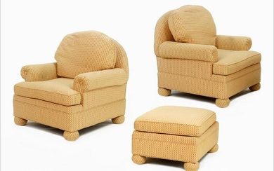 A Pair of Upholstered Chairs.