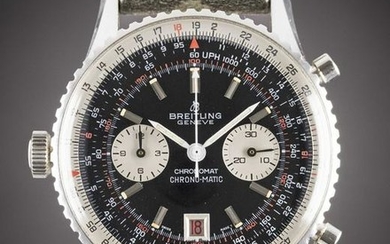 A RARE GENTLEMAN'S "NOS" STAINLESS STEEL BREITLING