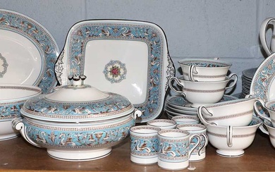 A Wedgwood 'Florentine' Part Dinner Service, including a tureen, six...