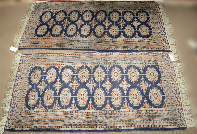 A pair of Turkoman mats