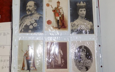 A quantity of approximately 260 postcards depicting The Royal...